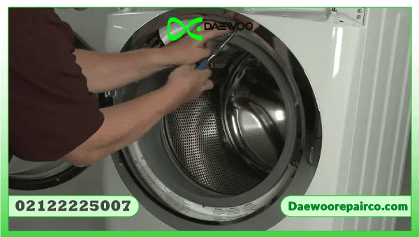 تمیز کردن واشر ماشین لباسشویی دوو